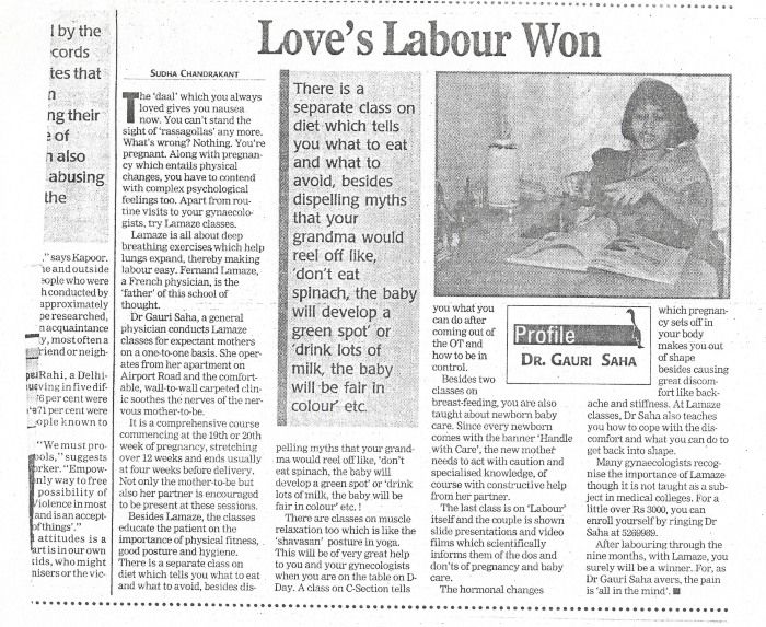 Newspaper Mention Clipping